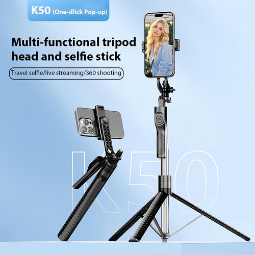 Bluetooth selfie stick stativ - bluetooth,
