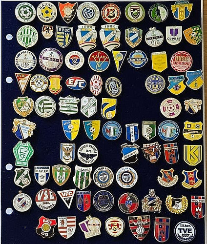 Pins fussballklubs ungarn - 80,