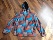 Trendy karierte Softshelljacke mit Kapuze*YIGGA*Herbst+Frühling*Gr. 158/164*
