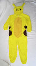 Pikachu Jungen Overall Hausanzug Jumpsuit Pokemon Kostüm gelb 10-12 Jahre NEU