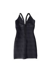 Hervé Leger Mini Kleid Minikleid schwarz S neu