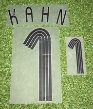 Oliver Kahn Flock Set in Kids Size für DFB Deutschland Kinder Torwart Trikot