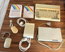 Commodore Amiga A600 Konvolut Maus Tastatur Netzteil Bücher Laufwerk Kabel