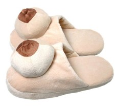 Busen Schuhe mit Brüste,Hausschuhe,Weihnachtsgeschenk Männer,JGA,Scherzartikel