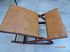 Bein Schaukel KOMFORT Fuß Hocker Ablage Wippe Klappbar verstellbar Holz