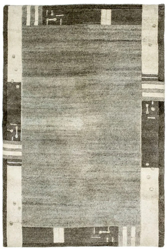 Modern carpet hand knotted
