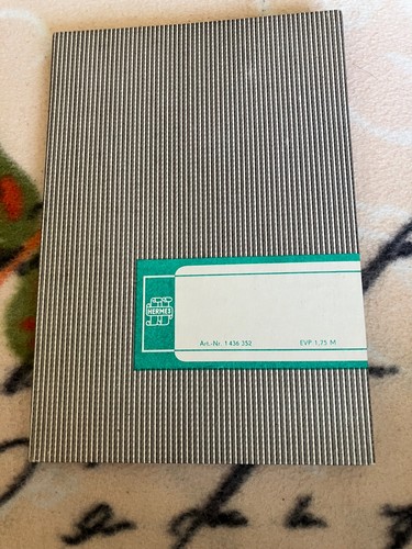 Ddr hermes notizbuch - hermes,