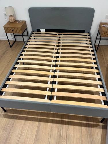 Polsterbett slattum 140x200 - polsterbett,