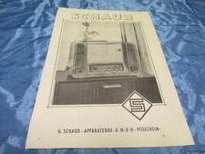Reklame radio schaub - reklame, /
