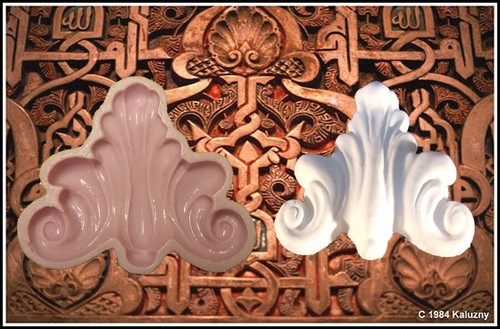 Stuck silikonform blumen - silikonform,