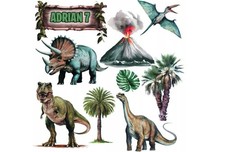 Dinosaur Essbar Rex Dino T-Rex Party Tortenaufleger Torte Geburtstag Zuckermasse