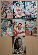 7 x DNF (Klemmer) Filmprogramme mit CATARINA VALENTE / Konvolut