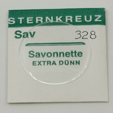  Uhrenglas SAVONETTE Sternkreuz Sav extra dünn Armbanduhren Taschenuhren 22-46mm