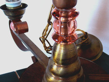 antik Decken Hänge Lampe Art