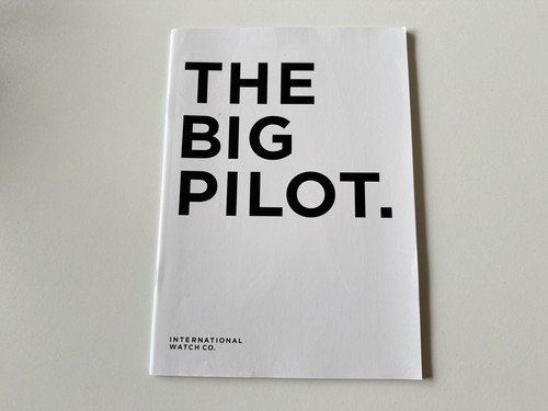 Iwc magazin the big - iwc, pilot