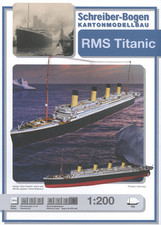 Kartonmodell RMS Titanic 1:200