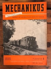 Mechanikus 1957 magazin - mechanikus, 1/1957
