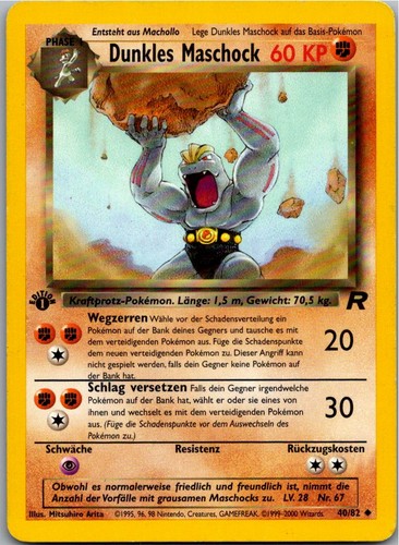 Pokémon dunkles maschock - dunkles,