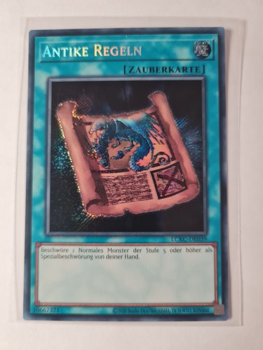 Antike regeln - regeln, •