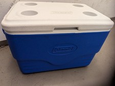 Colemann Kühlbox 34 Liter mit Deckel Blau Gebraucht Guter Zustand