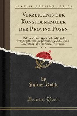 Verzeichnis der kunstdenkmler - der,