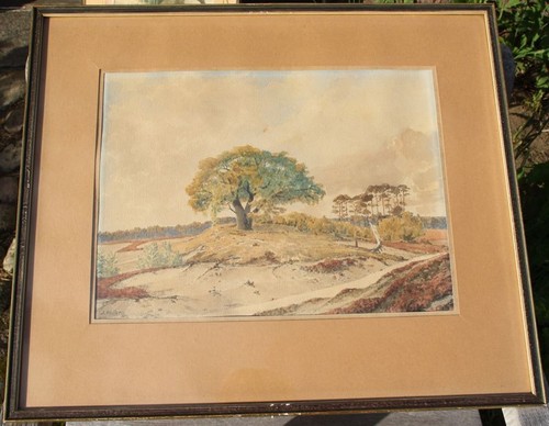 Aquarell original keilers - j.,