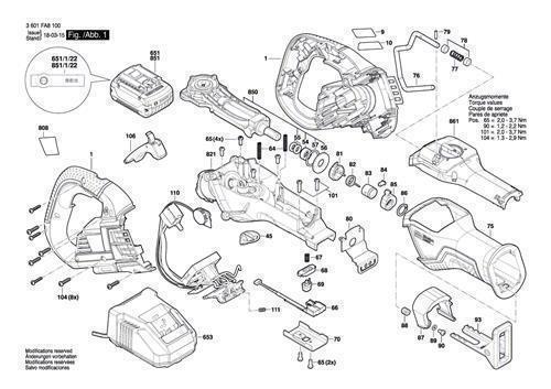 Bosch ersatzteile für gsa - ersatzteile,