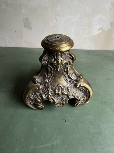 Kerzenständer antik messing - kerzenständer,