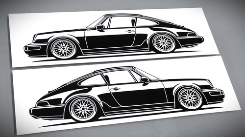 Porsche 911 964 carrera - 911, rs