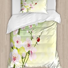 Blumen Bettwäsche Set Blüten