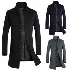 Herren winter warm lang jacket - herren,