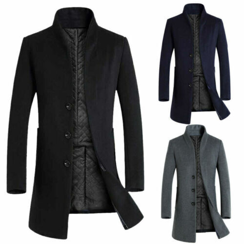 Herren winter warm lang jacket - warm,