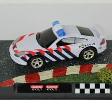 Carrera GO 61121 Porsche GT3 "Politie" Polizei mit Blinklicht 1:43 Auto NEU