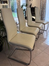6 Esszimmer-Stühle, Leder