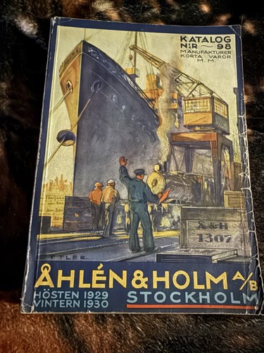 åhlén holm katalog 1929 30 - katalog, 1929/30