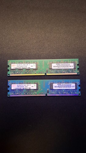 Hynix 2gb ddr2 ram - 2x,