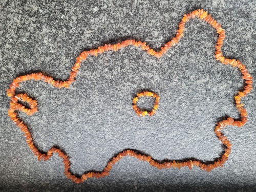 Echte bernsteinkette - echte, +
