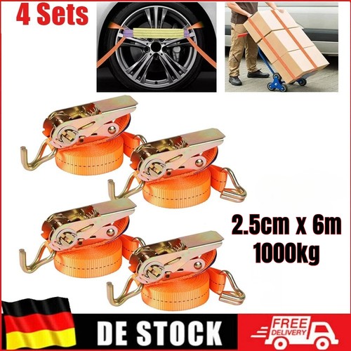 4sets spanngurte mit - mit, ratsche