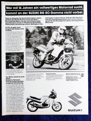 Suzuki gamma originale - rg,