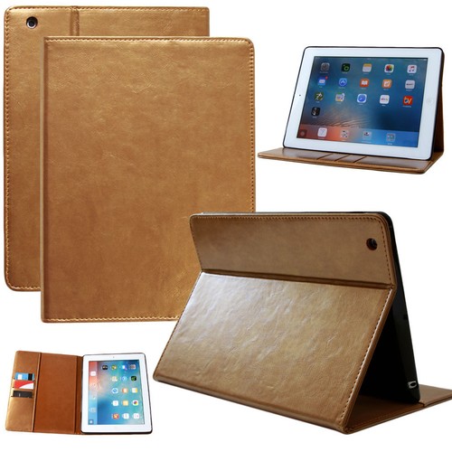 Premium leder cover apple ipad - cover,