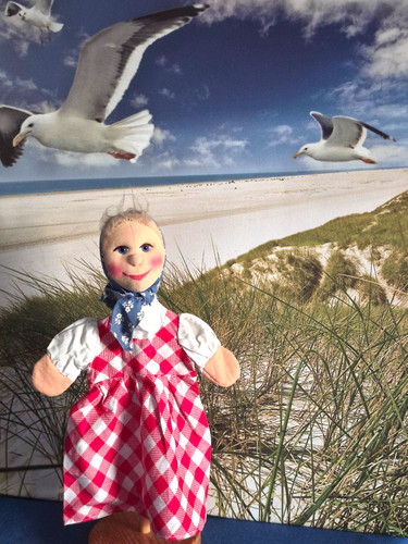 Handpuppe gretel mädchen - handpuppe, gretel/mädchen