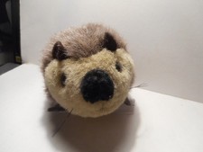 Stofftier Igel, 14 cm, Herzl