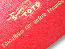 DDR Sport-TOTO  Fotoalbum 1954,  originale aktuelle Sportfotos, viel Fußball !