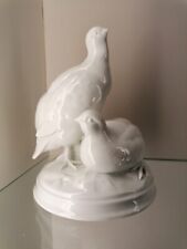 Schwarzburger Werkstätten Rebhuhn Paar Rebühner Figur sign Soder 1918