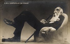 Ak Kaiser des Kongo Leopold II. von Belgien, Karikatur - 4929295