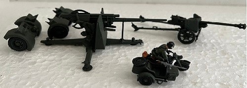 Airfix flak 8cm pak 3 - 8,8cm, 3,7cm