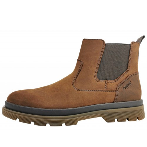 Rieker schaftstiefel braun - schaftstiefel,