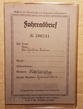 Fahrradbrief der Marke