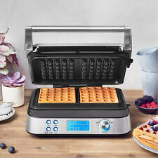 Gastroback 42424 Waffeleisen Advanced Control Belgische Waffeln LCD Display
