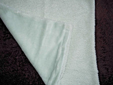 MONT CHALET-KUSCHEL-BW/Einzelbett 4tlg. /CHINCHILLA-SCHÄFCHENIMITAT/ MINT-NEU